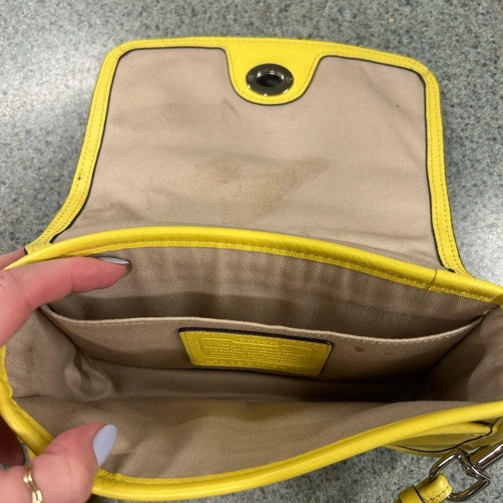 Coach legacy penny tassel Crossbody